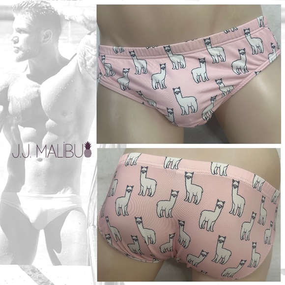 JJ Malibu Llama Swimsuit Large Gently worn 100% polyester Lined crotch - Picture 1 of 6